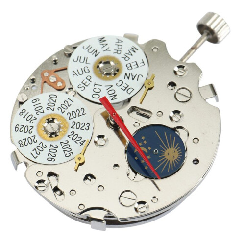 2X Multifunctional Moon Phase Day Date Seagull ST1655 Automatic Mechanical Movement 1