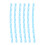 20Pcs Spiral Binding Coil Set 13mm Diameter Large Capacity Blue 1