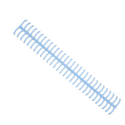 10pcs Spiral Coil Binding Kit 130 Sheets 16mm Diameter Light Blue Spine Comb 2