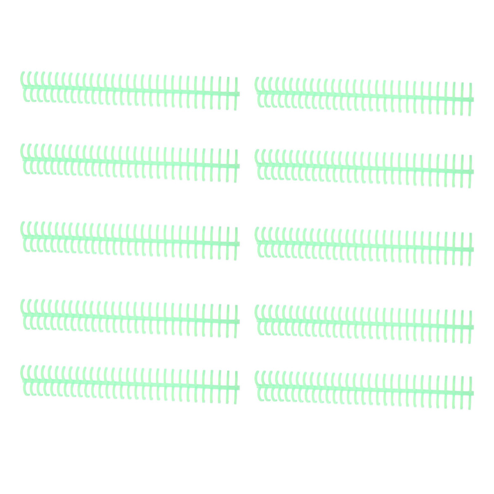 10 Stück Spiralbindung Spule 130 Blatt Kapazität