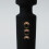 Mini Handheld Vibrating Wand USB Rechargeable, 20 Modes, 8 Speeds, Black 8