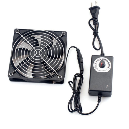 Cooling Fan Belt Controller Multi Functional Chassis Workstation Cabinet Cooling Service Station Cooling Fan US Plug