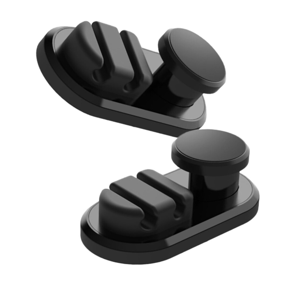 2 Pack Cable Management Clips Cord Organizer For Desk And Car With Strong Adhesive Hold 9053599558446