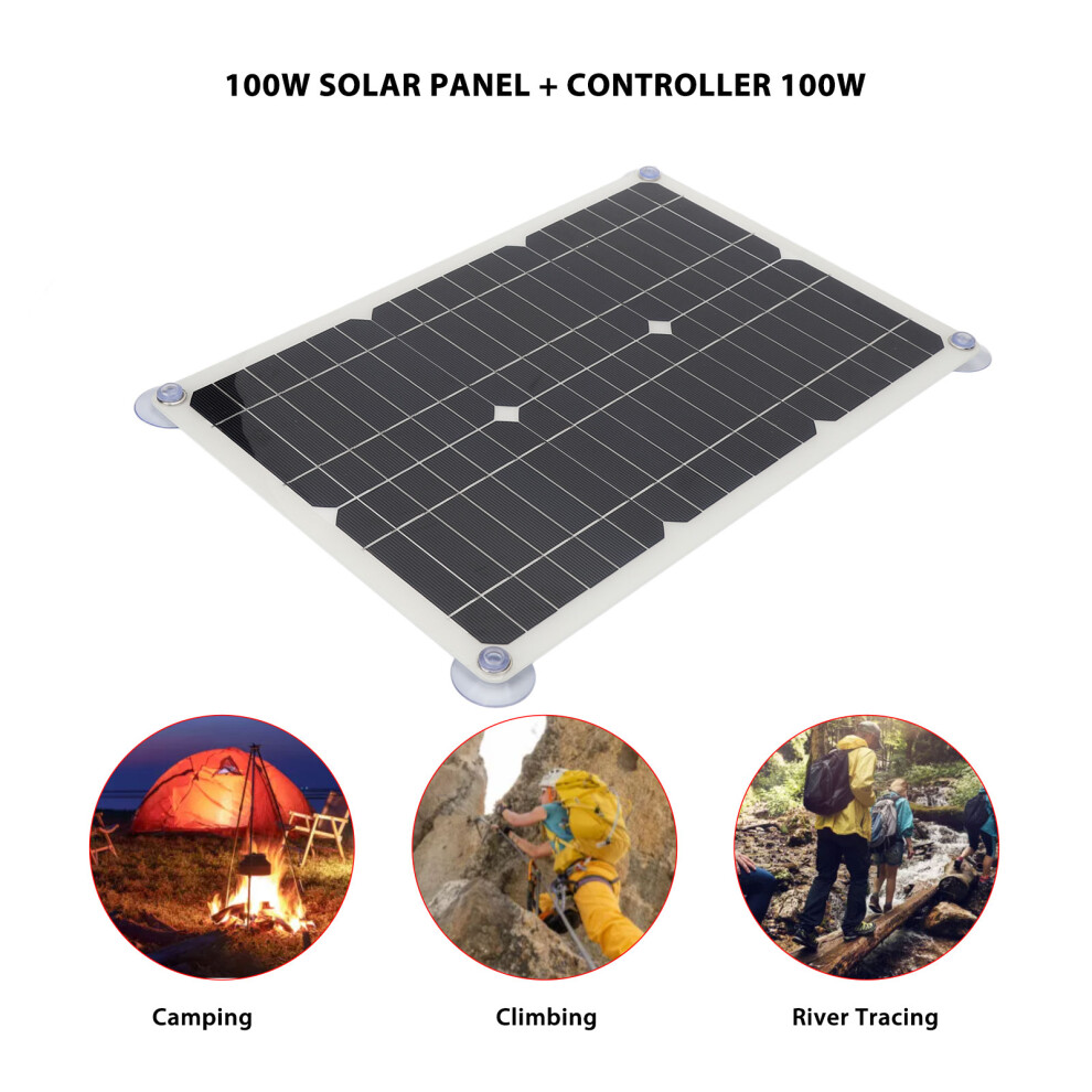 100W Solar Battery Charger With 18V Output 7340572842817