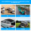 100W 18V Solar Panel Kit, 42x28cm, USB & DC Outputs 5