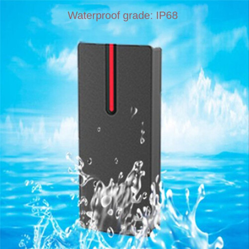IP68 Waterproof IC Card Reader 13.56Khz Proximity Card Access Control Slave Reader Support Wiegand 26/34 Output 2