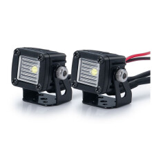 LED-Lampor Bright StråLkastare Spotlight för 1/10 RC Crawler Car TRX4 Axial SCX10 90046 Wraith RR10 VS4-10 Redcat Gen8,C