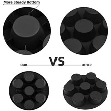 Silicone Muffin Pan for Air Fryer,Oven, Pot 8.4Inch Reusable Free Silicone Baking Molds 2 Pack