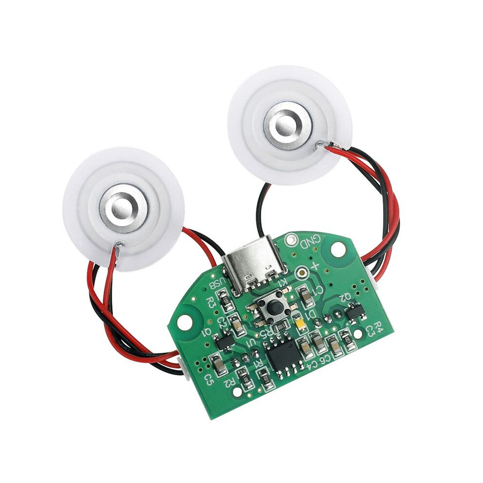 Dual Spray Atomization Module Usb Humidifier Driving Circuit Board Atomization Experimental Equipment Diy Incubation 4711551044516