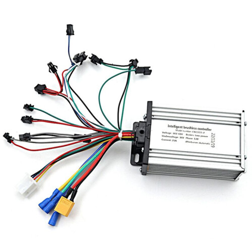 Electric Scooter 36V-60V 25A Controller 36V 48V 52V 60V Intelligent Brushless Controller 6 Tube Universal Controller 1