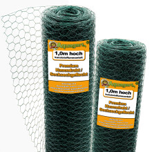 200 m Hexagonal mesh Rabbit wire Rabbit lattice Green Hare wire 100 cm