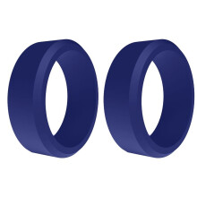 8Mm PopuläRa MäN Dam Silikon Coola Ringar Silikon BröLlopsring Miljö Utomhussport RingX2 9