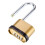 Long  Combination Lock, Padlock, Extended Lock Hook Bottom, Four Zinc Alloy All-Metal Long Hook Combination Lock 3