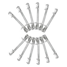 Early 2Inch Double Loop Tool Box Drawer Slide Clips Snap Tool Box Accessories Replacement Parts (12PCS)