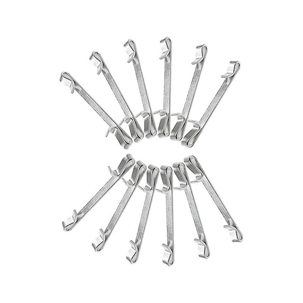 Early 2Inch Double Loop Tool Box Drawer Slide Clips Snap Tool Box Accessories Replacement Parts (12Pcs) 4711947121661