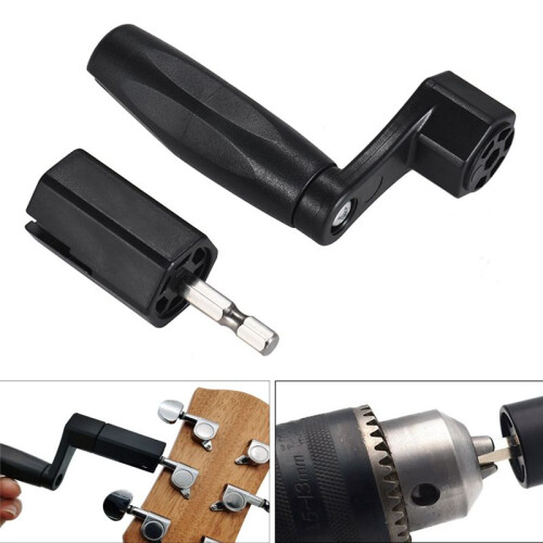 2-In-1 Electric/Manual Guitar String Knob Curler Yukri String Changing Tool 2
