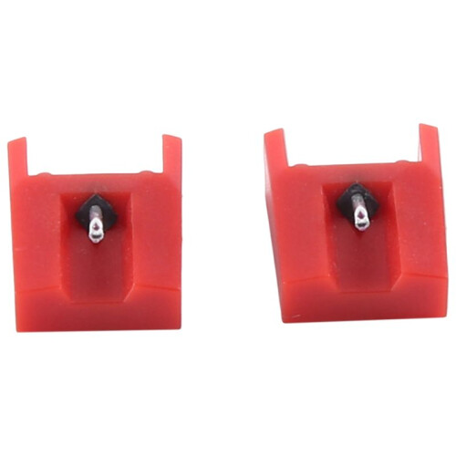 2PCS Turntable Stylus Dynamic Magnetic Needle Record Player Vinyl LP Gramophone Replacement Accessories 2