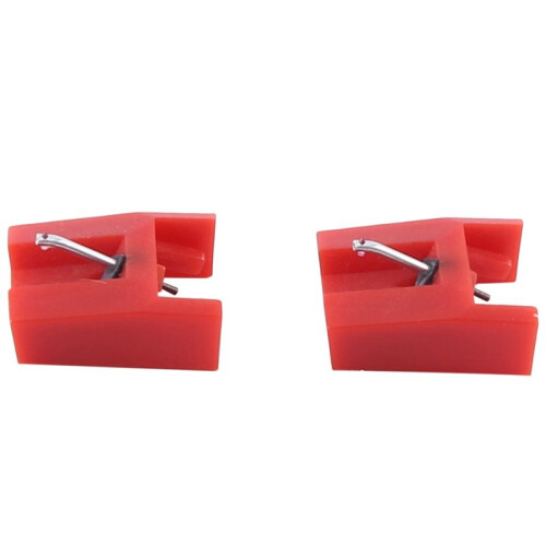 2PCS Turntable Stylus Dynamic Magnetic Needle Record Player Vinyl LP Gramophone Replacement Accessories 1