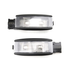 2Pcs Dome Lamp Reading Light for B6 B7 CC 5 MK6 MK7 Interior MakeUp Lights 1KD947109A Black