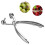 1 PCS Silver Metal  Pitter Olive Pit Easy Remover Hand Removal Core Tool Kitchen Fruit Vegetable Corers Pitter 2