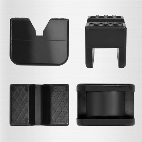 Standdynor för Jack, Universalgummijack-Dynaadapter, RäLsvetsskydd, 4-Pack 1