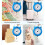 10Kg Portable Mechanical Dial Scale Hanging/Kitchen Scale Hanging Hook Multi-Purpose Scale for with Tape Meas 9