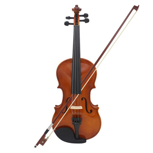 Wooden Violin: Solid Wood Popularization Violin, Beginner Practice Violin 1