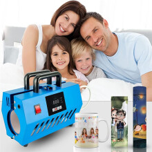 30Oz 110V,Glass Mug Sublimation Heating Transfer Machine for K-Type Thermocouple, for 11Oz 15Oz 20Oz 30Oz ,Female Plug