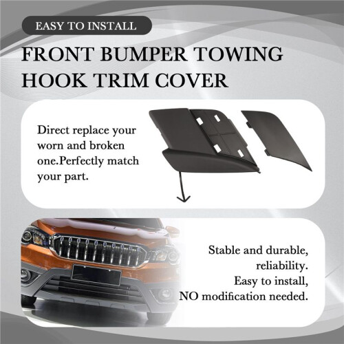 Front Bumper Tow Hook Cover Trailer Cap for  S- SX4 S  Facelift 2016 2017 2018 2019 2020 2