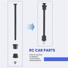 Front and Rear Swing Arm Screw Pin with Shaft Sleeve for  144002 144010 124016 124017 RC Car Parts Accessories