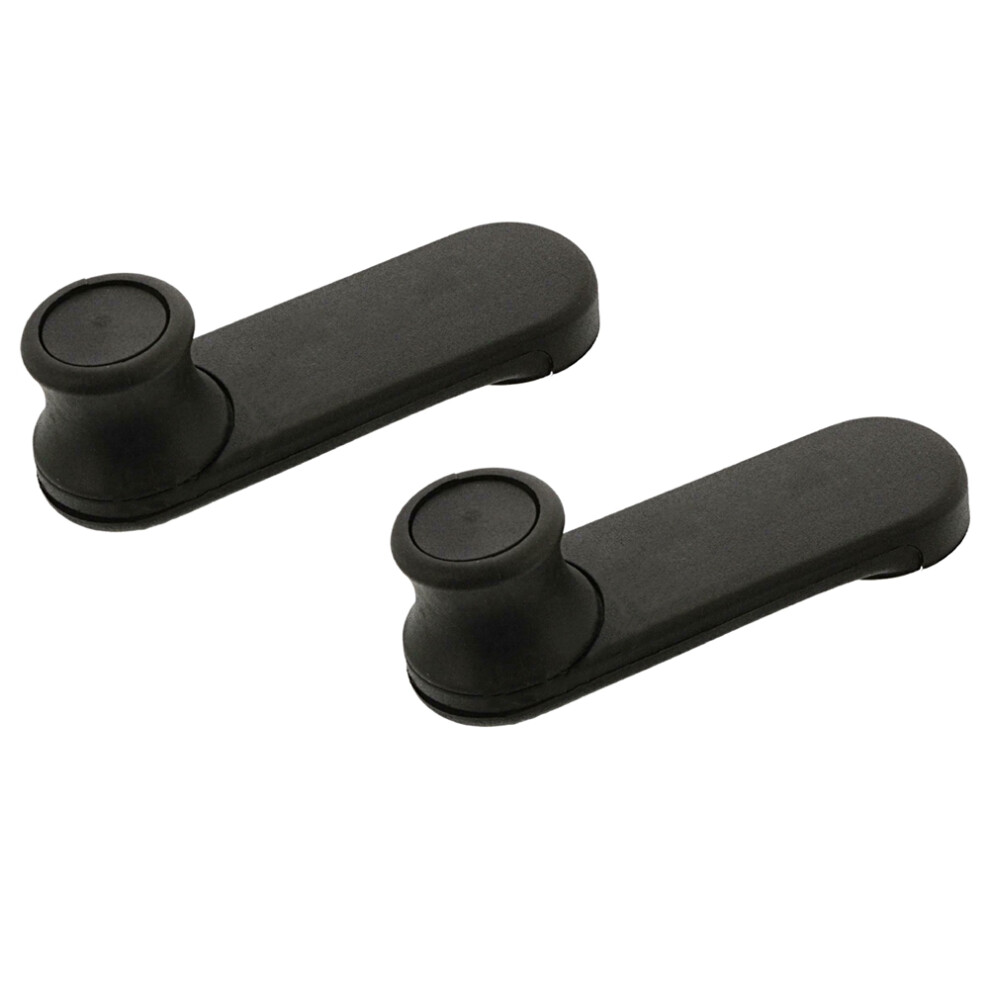 2Pcs 6737600002 Manual Window Winder Crank Handle For - 1982-1998 Car Window Lifter Riser 6033533291342
