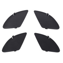 Inner Interior Inside Door Handle Cover Cap Case Lid for CRV CR-V 2007 - 2011 Black Color Front=Rear 1 Set