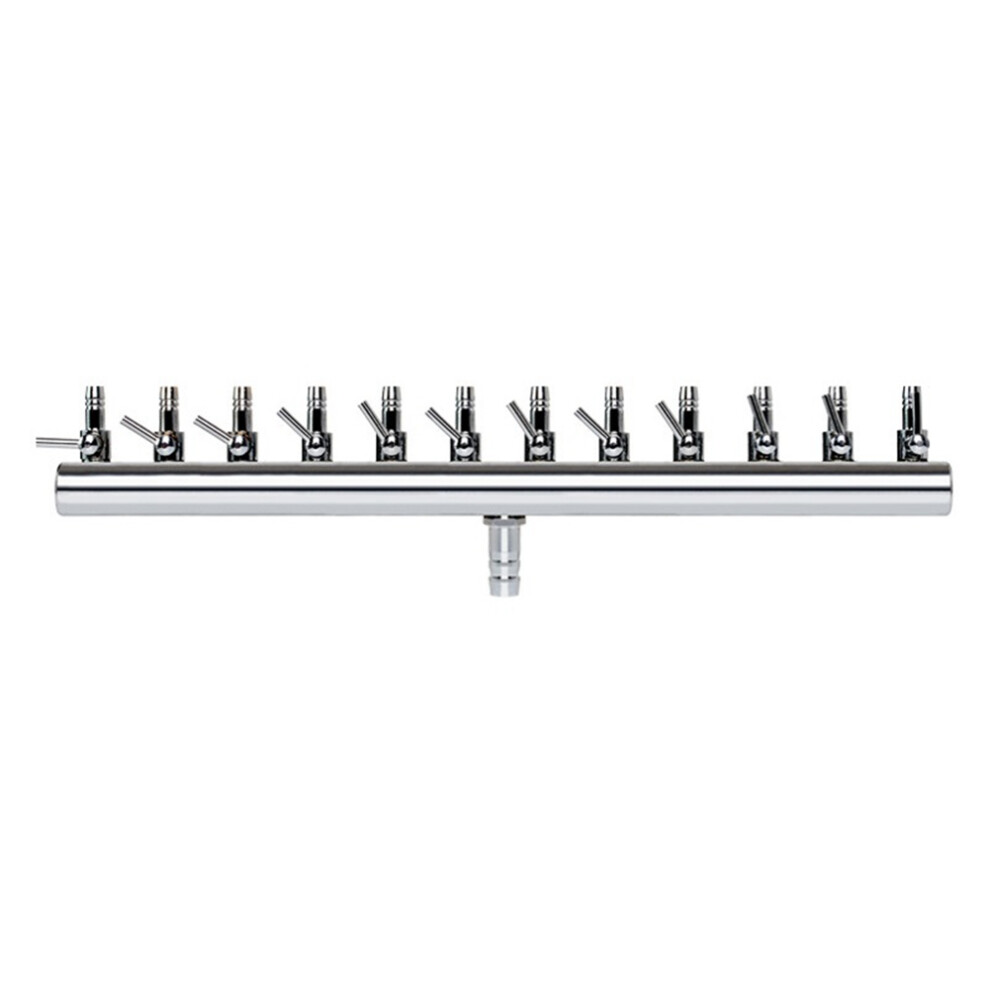 12Way Air Splitter Valve Aquarium Fish Tank Air Pump Flow Splitter Distributor Pump Valve Tap Lever Control Valve 6032578906549