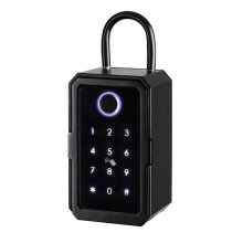 Key Lock Box Ttlock Wifi Fechadura Eletronica Waterproof Wall Mount Fingerprint Door Lock Security Lockbox