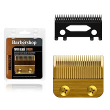 FX802G Replacement Blades for BaBylissPRO Clippers FX870/FXF880/FX810/FX825/FX673N, Gold