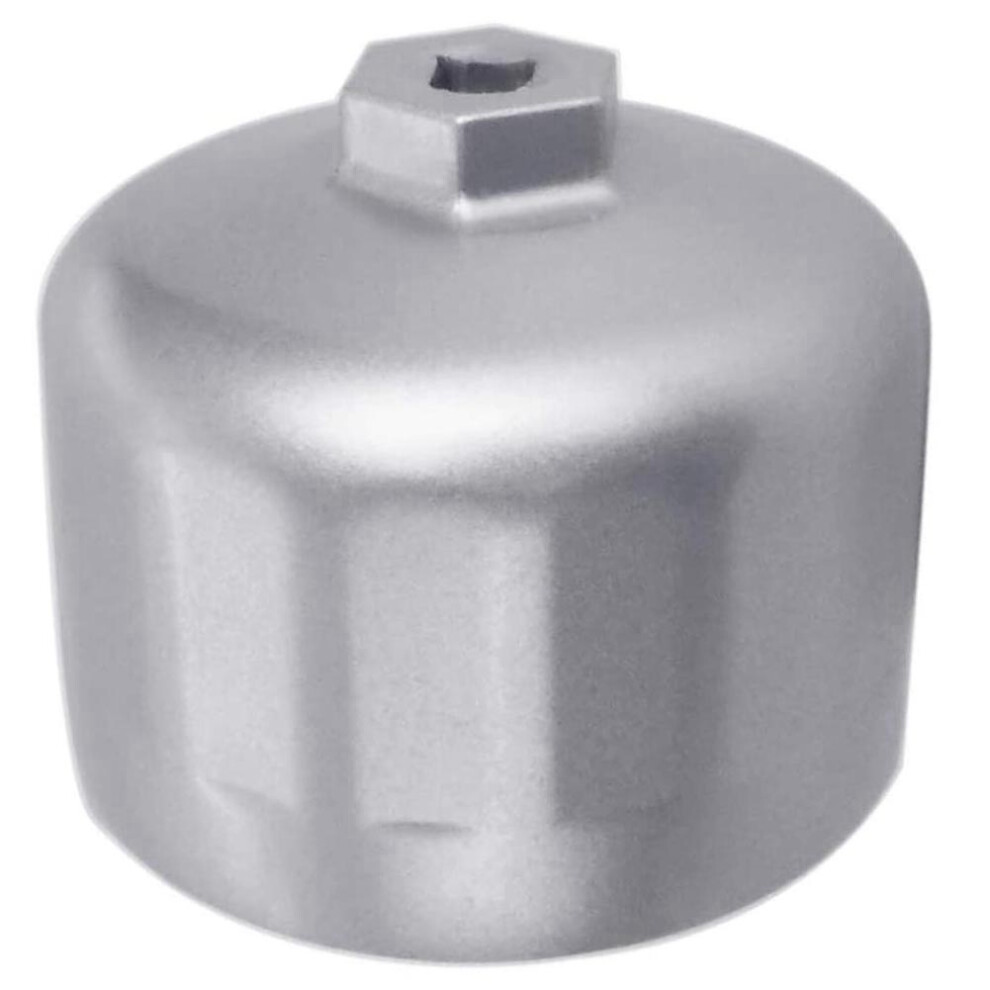 86Mm 16 Flutes Oil Filter Wrench For Oil Filter Housing Caps, Oil Filter Removal Tool For Changing Oil 4714060609641