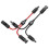 Solar Y Branch Cable Connectors,Solar Cable Parallel Adaptor in Pair for Solar Pane,Cable Wire Plug Tool Kit 1