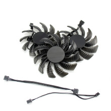 3PCS 75MM PLD08010S12H 3PIN GTX970 GPU FAN for Gigabyte GV-N970WF3OC-4GD GTX970  Video Card Cooling Fan