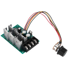 9V-55V 9/12/24/36/48/55V 40A Motorhastighetsregulator ZW40 Elektrisk PWM Hastighetsregulator med VäNdbar Brytare