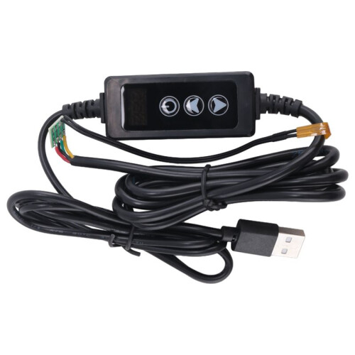 New USB  Thermostat  LED Digital Control Temperature Controller Thermometer Thermoregulator  5-24V 12V