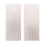 2PCS Diamond Sharpening Stone, Whetstone Honeycomb Surface Diamond Sharpener Plate with Non-Slip Base(600/1200 Grit) 1