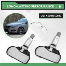 2PCS TPMS Tire Pressure Monitoring Sensor A0009050030 for W176 W205 X253 W212 W221 W447 W166 W463