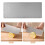 2PCS Diamond Sharpening Stone, Whetstone Honeycomb Surface Diamond Sharpener Plate with Non-Slip Base(400/1000 Grit) 4