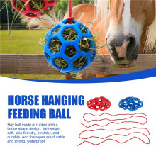 2 Packs Horse Treat Hay ,Goat Hay Hanging Feeding Toy for Sheep Horse Goat Feeder and Relieve Stress