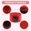 Hat Box Organizer Round Travel Hat Boxes Foldable Hat Storage Bag with Dustproof Lid Large Hat Storage Box Hat Boxes D 4