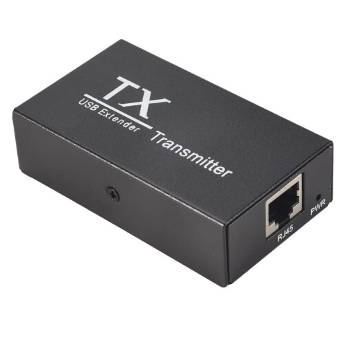 120M USB Extender 4 Port USB1.1 Hub Extender over RJ45 Ethernet USB UTP Extension Transmitter Receiver-US Plug