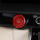 Car START Engine Button Cover Stop Key Ignition  Sticker Trim for  Carnival KA4 2021 2022 Silver 6