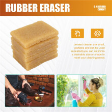 6 StüCke Gummi Zement Radier Gummi, Leim LäUfer Radier Gummi, Leim RüCkstands Radier Gummi zum Entfernen Von Klebstoff und RüCkstäNden