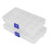 Plastic Organizer Box, 2 Pack Clear Bead Organizer voor Sieraden Tackle Earring  Beads (15 Grids) 1