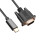 Câble USB C Vers VGA 5,9 Pieds/1,8 M, Câble USB de Type C Vers VGA, Adapté Aux PéRiphéRiques USB 3.1, Adapté à , Etc. 1